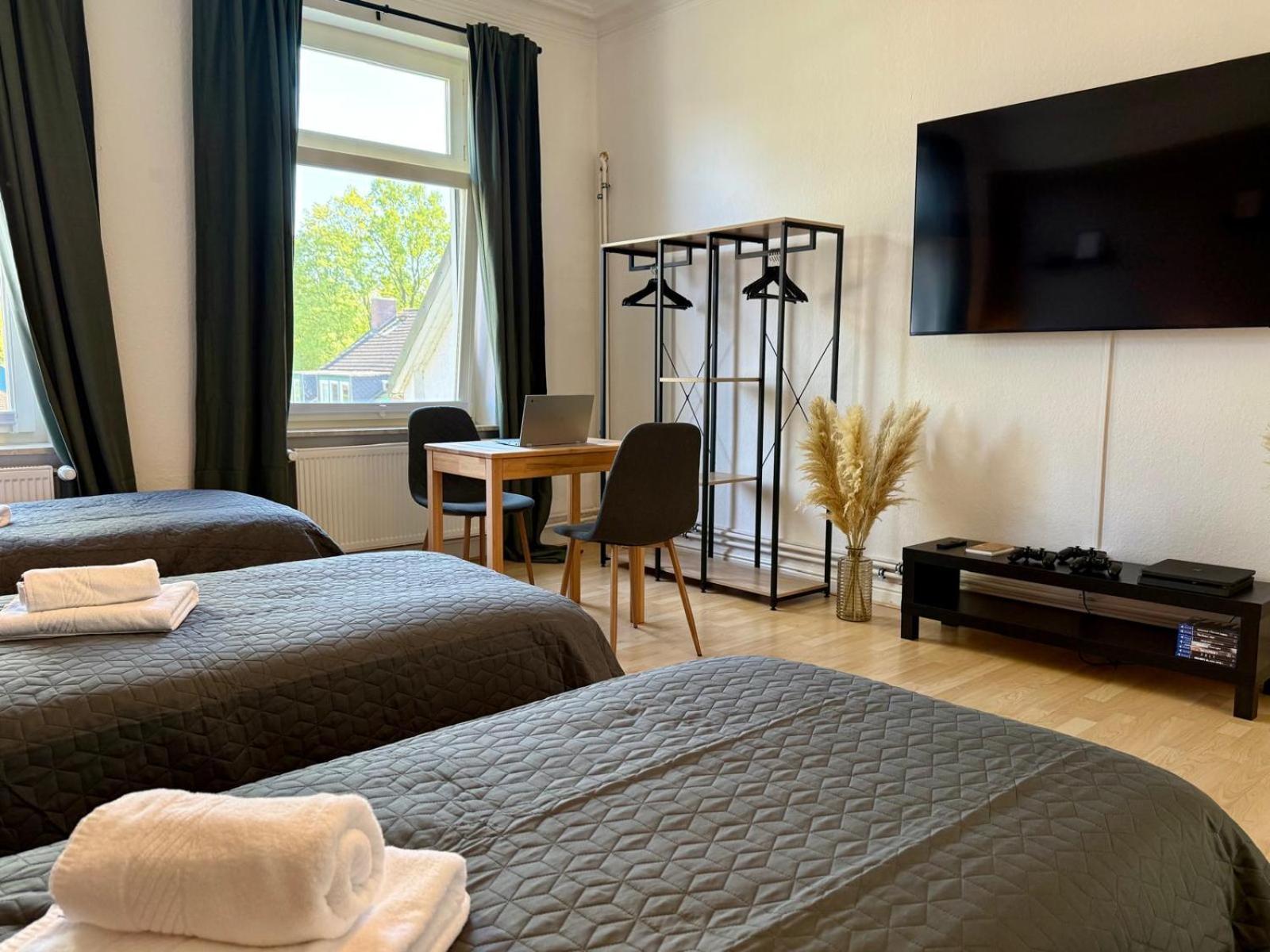 Tt Living Apartments Bonitas & Divinitas I 2 Schlafzimmer I Kueche I Vollbad I Waschmaschine Rellingen Eksteriør bilde